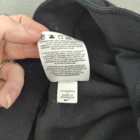 Nike Pants Womens Small Black Therma-Fit Fleece Lined Athleisure Warm Winter - Picture 10 of 10